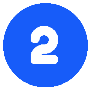 2 Number Icon 2 Number Icon